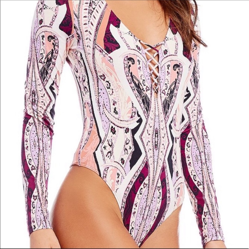 Free People Intimately Free Pick a Place Bodysuit